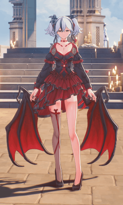 椿-恶魔礼服