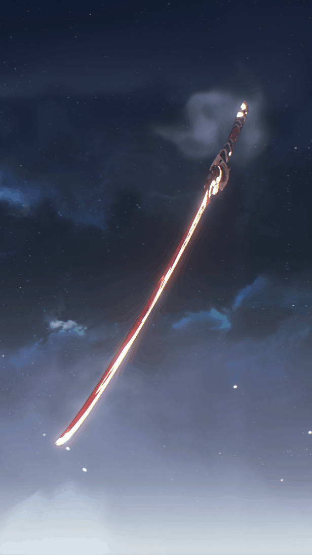 鸣潮武器-千古洑流-花之剑