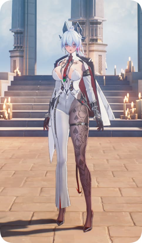 赞妮 重口系列 西装女士 QOS