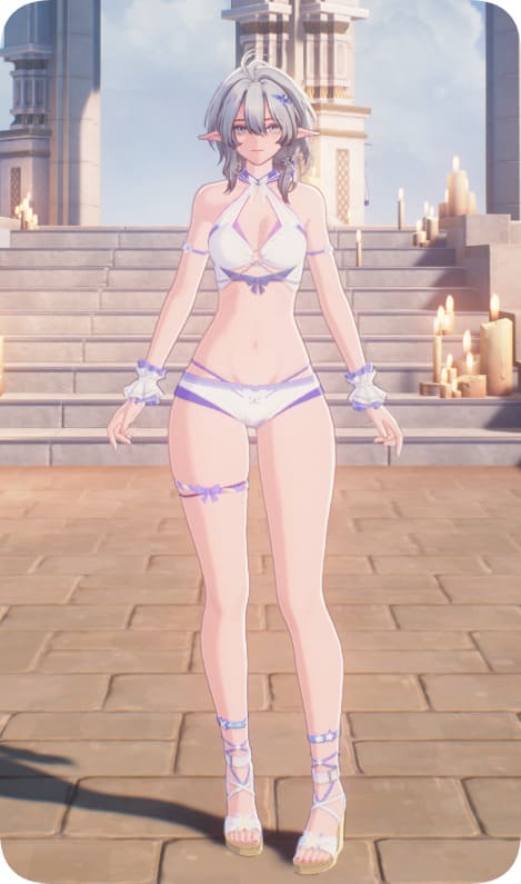 夏空 泳装