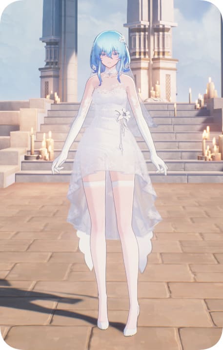 守岸人 婚纱V4 / Shorekeeper Wedding Dress V4